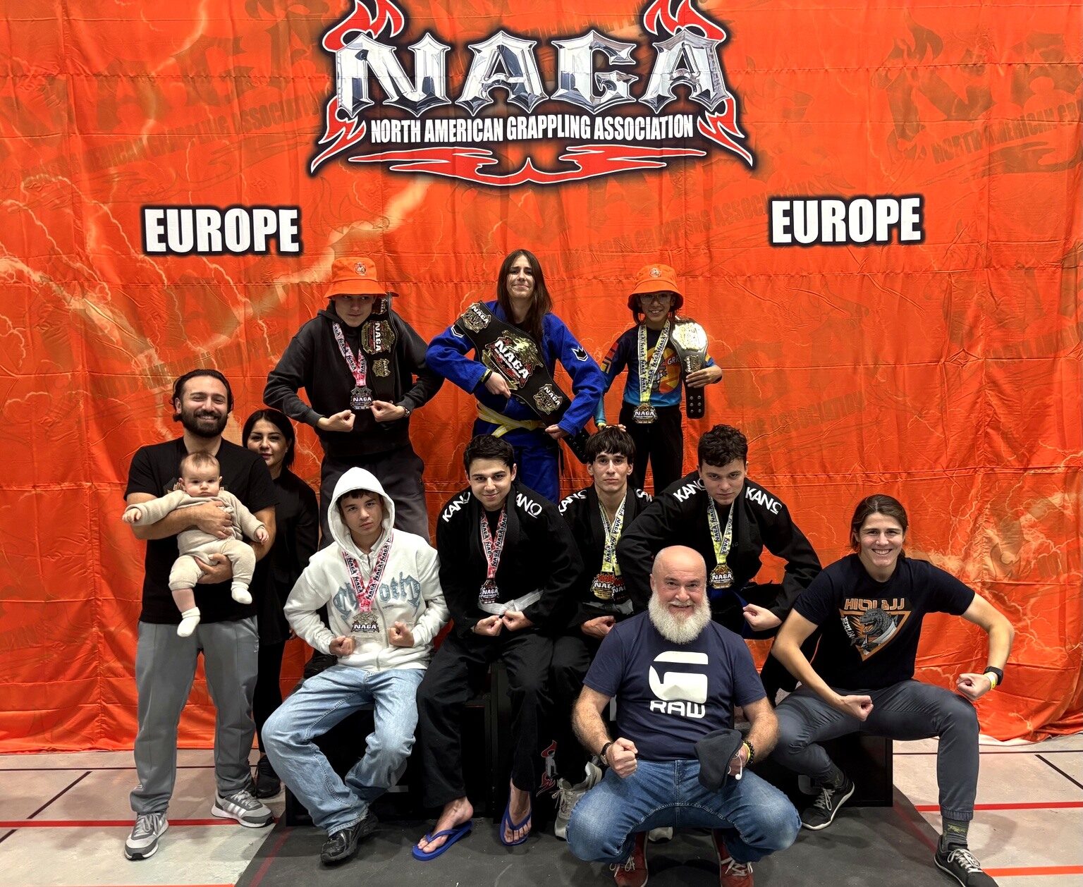 Teen NAGA champions