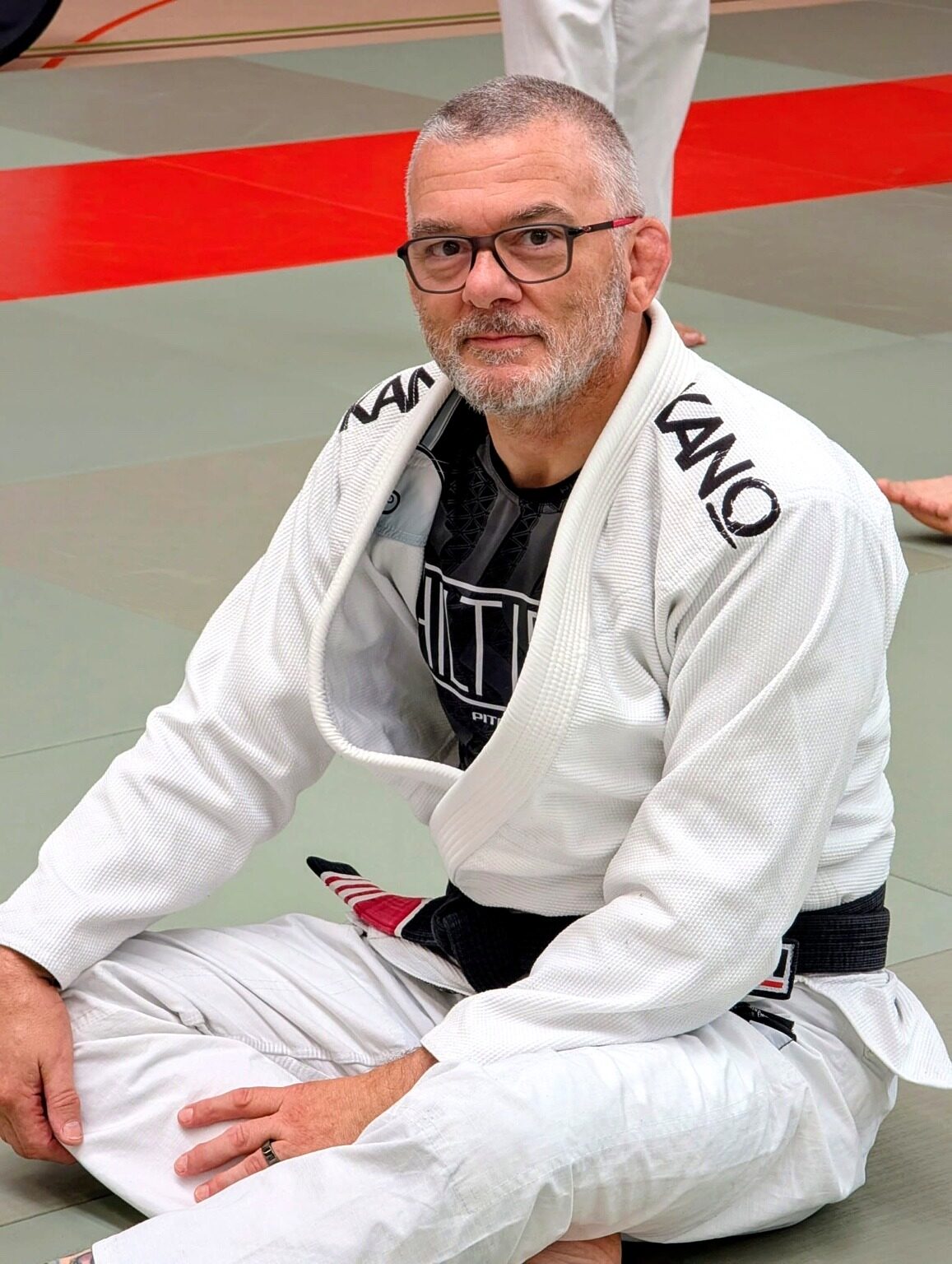 Frank Burczynski on the mats